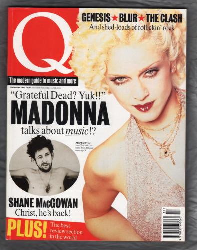 Q Magazine - Issue No.99 - December 1994 - `"Grateful Dead? Yuk!!" Madonna Talks About Music!?` - Published by Emap Metro